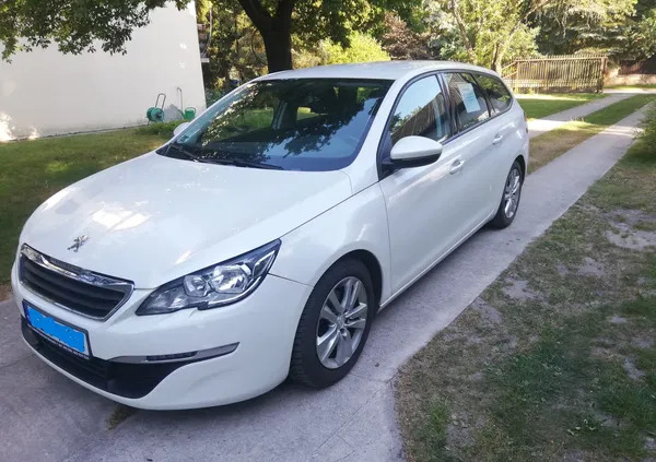 samochody osobowe Peugeot 308 cena 31000 przebieg: 183000, rok produkcji 2015 z Chorzów